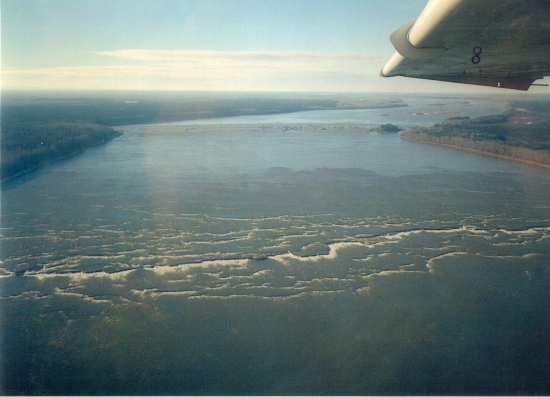 Vermilion Chutes and Rapids
